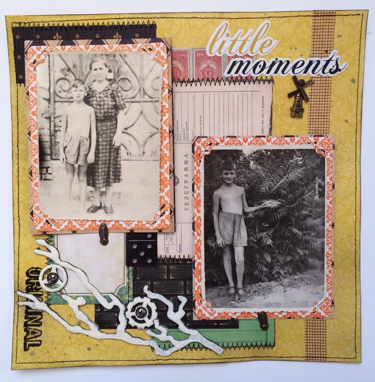 Второй разворот мужского альбома по СП