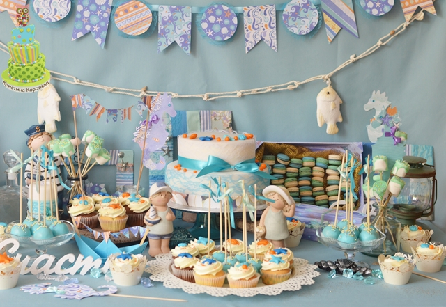 Сладкий стол "Море-море"...