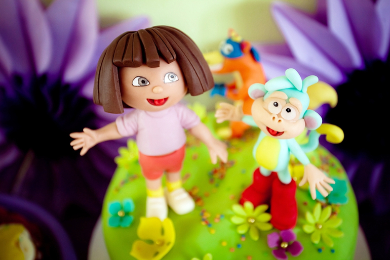 Dora the Explorer candy bar...Сладкий стол Даша — путешественница...
