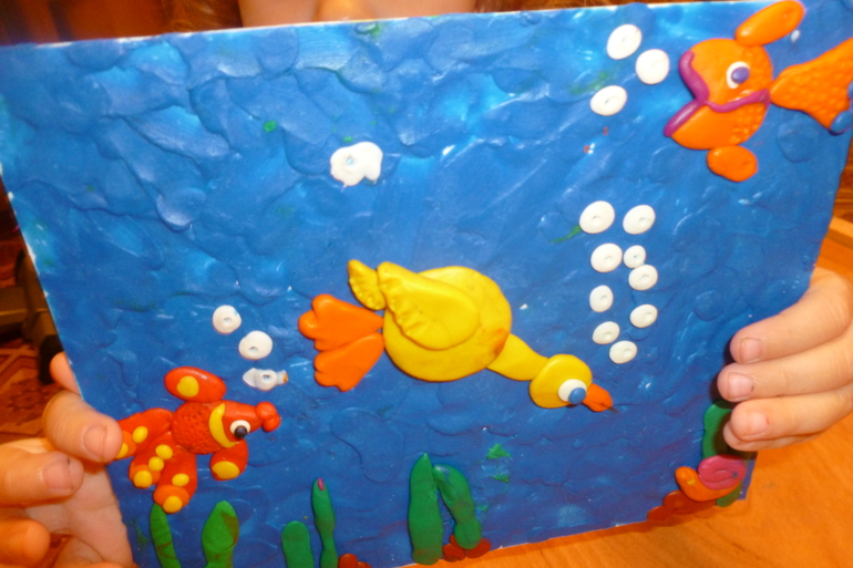 Пластилиновый натюрморт!