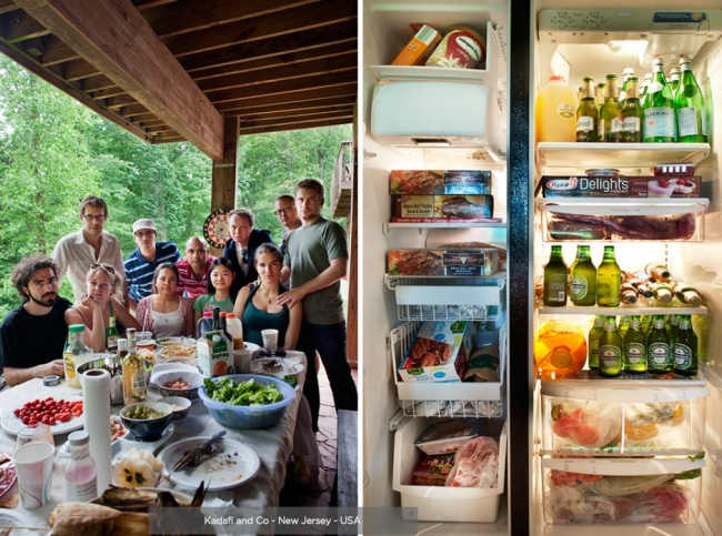 Люди и их холодильники.