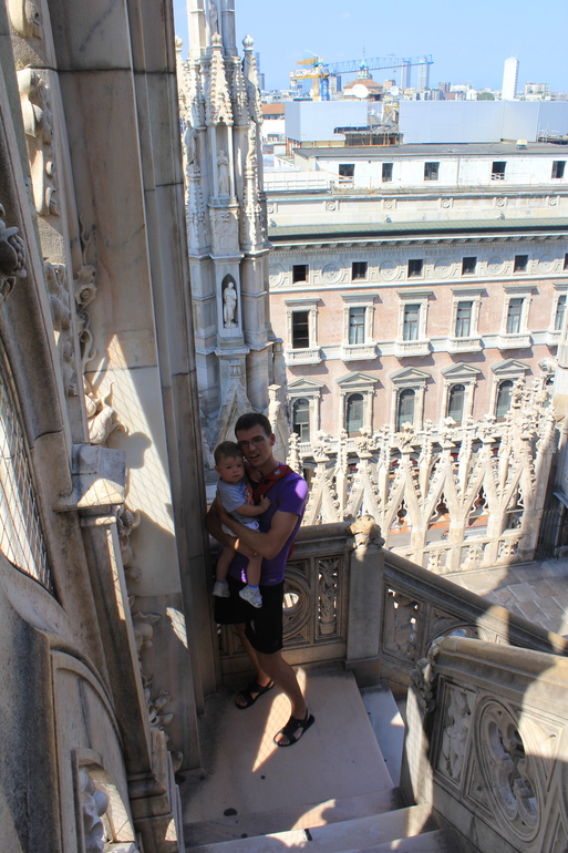 Летний европейский трип 2013 с годовасиком. Часть 8. Милан и как мы не попали в Цюрих