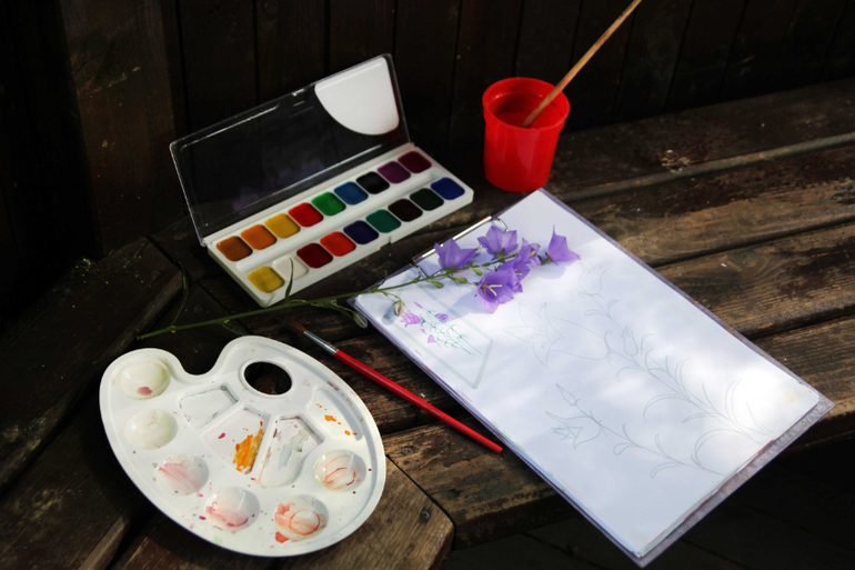 Тематические занятия ЦВЕТЫ, часть II, КОЛОКОЛЬЧИКИ.