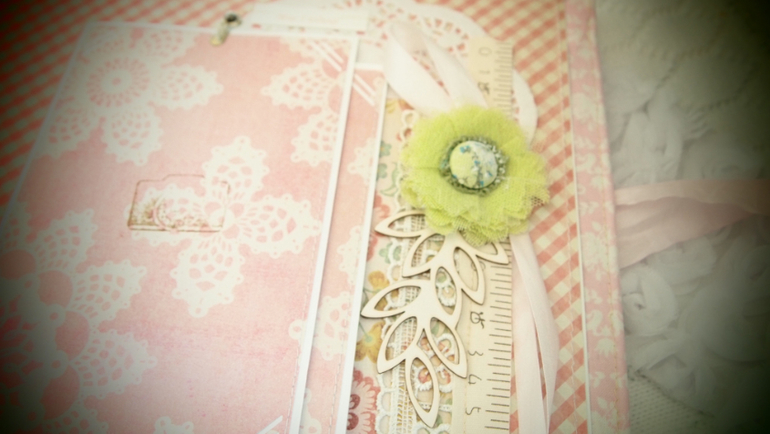 Зефирный альбом для маленькой девчушки Кати