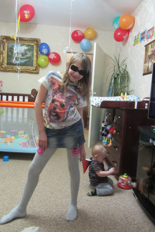 Ура!!! Нам 1 годик!!!