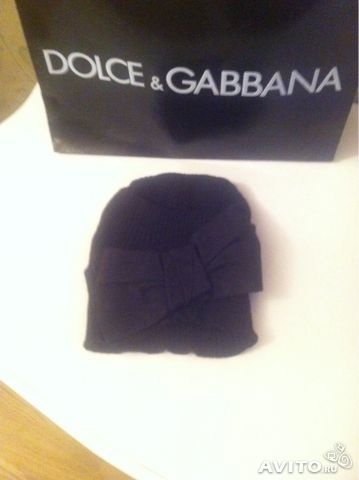 Шапка Dolce & Gabbana оригинал 1 линия -6800