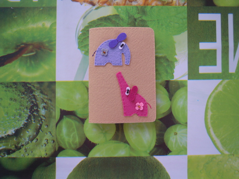 Обложки на паспорт и брелок