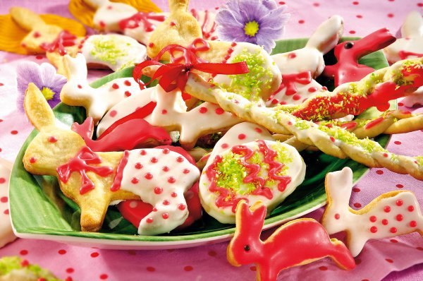 Пасхальной выпечка для детей