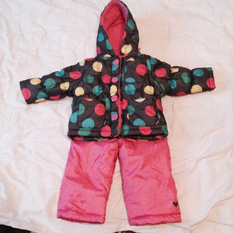 Весеннне-осенний комплект : куртка + полукомбез