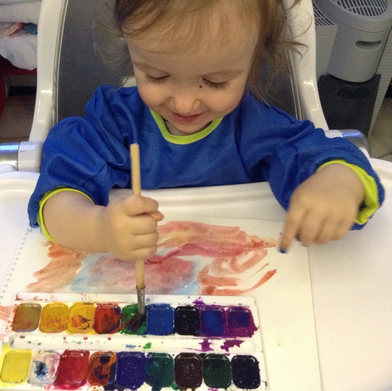 Художка. Акварель и полиэтилен. Что - то в этом есть ;))))