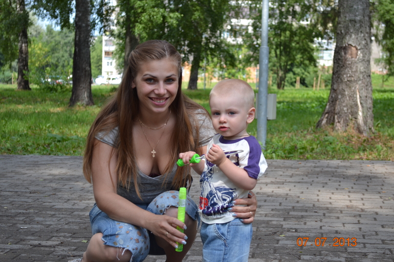 Мой сыночек растет!)))