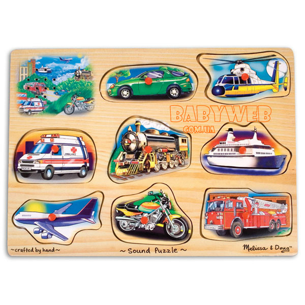 Звуковые пазлы Melissa and Doug