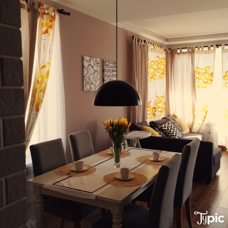 Весенние обновление гостиной.