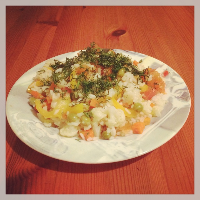 Рис с овощами