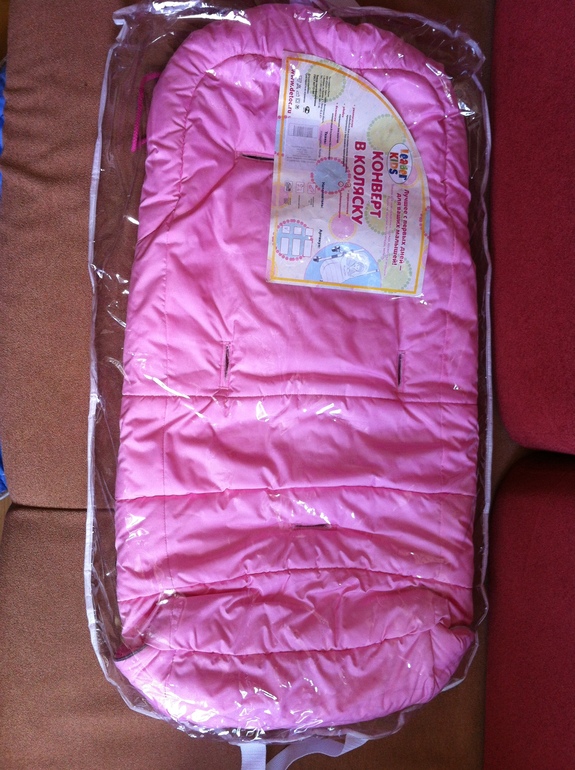 Продаю флисовые конверты Leader Kids: голубой + розовый