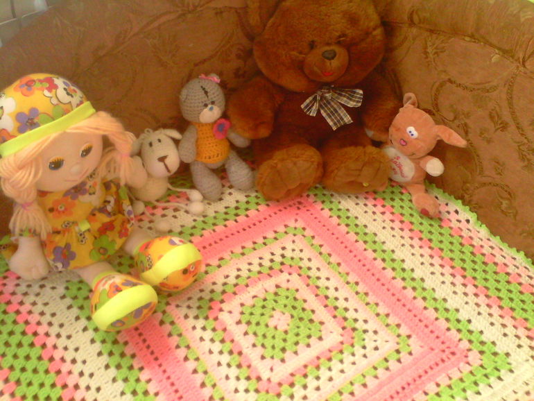 Весенний плед