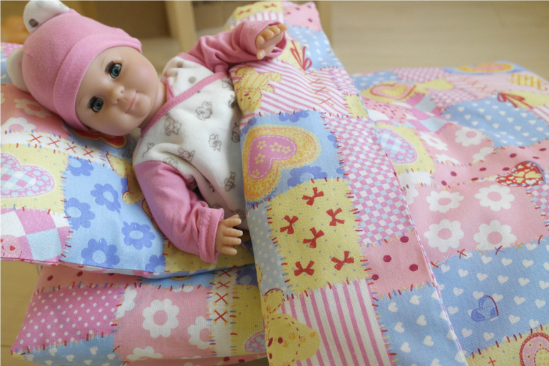 Кукольное постельное белье своими руками