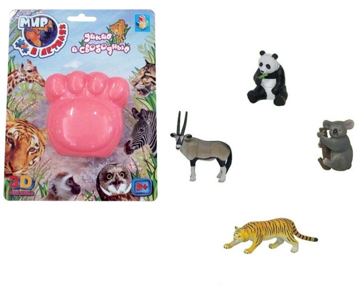 И пазл, и фигурка для игры - 3D пазлы)))