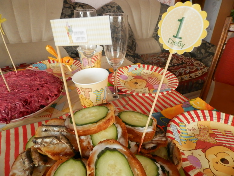 Наше вини-пуховое годовасие!!