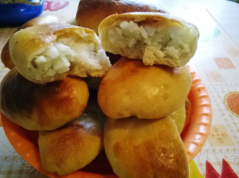 Мой первые булочки в духовке