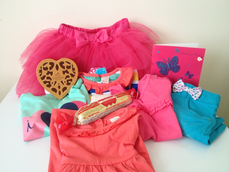 Первая Посылочка подарок для Сашульки от Анечки из Турции