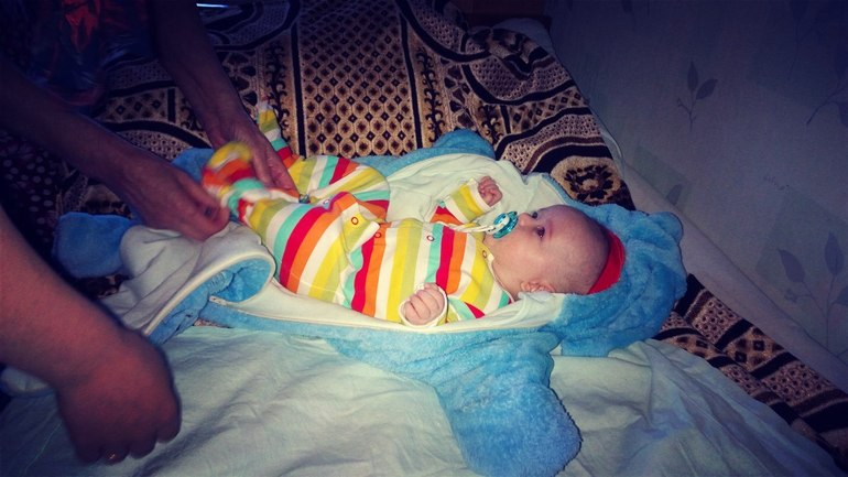 Мы ездили к бабуле