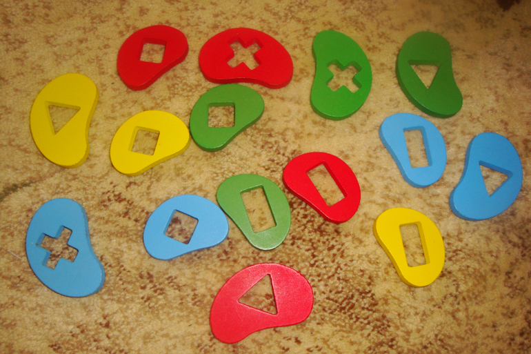 Наши деревянные развивающие игрушки