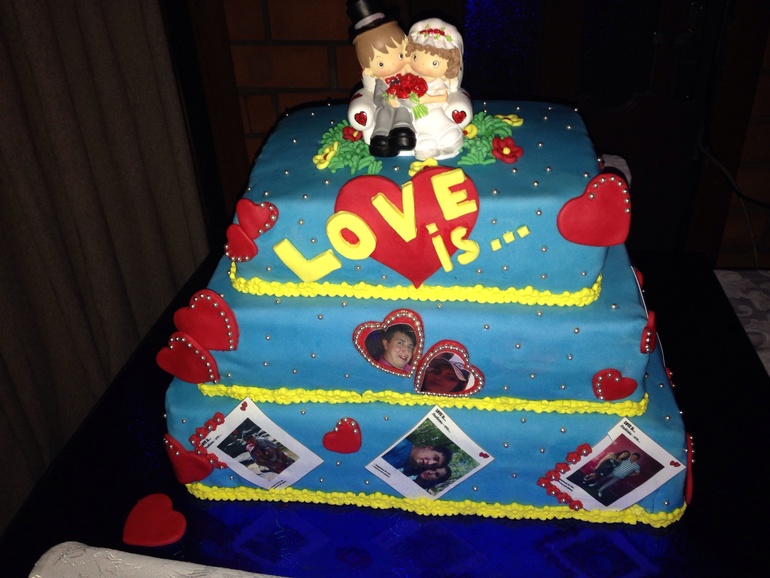 Торт на свадьбу брату в 24 кг)))