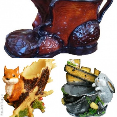 Закупка садовых фигур, кашпо, статуэток и копилок.