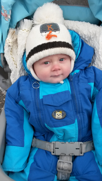 На прогулке...