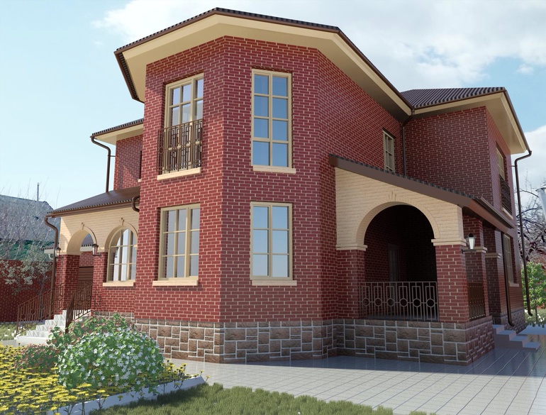 Наш Вивенди Модус - дом мечты!!! Визулизация и планировка.