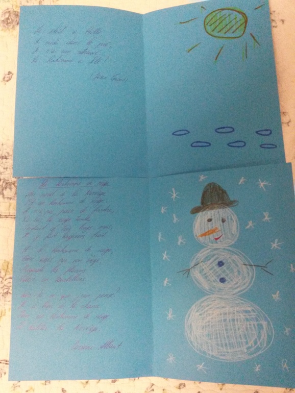 Французский в рамках ТН Зима