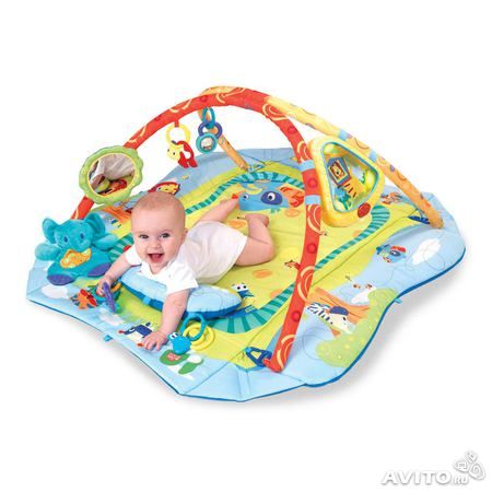 Коврик с бортиками "Удивительное сафари "в идеальном состоянии,  цена 2000р.