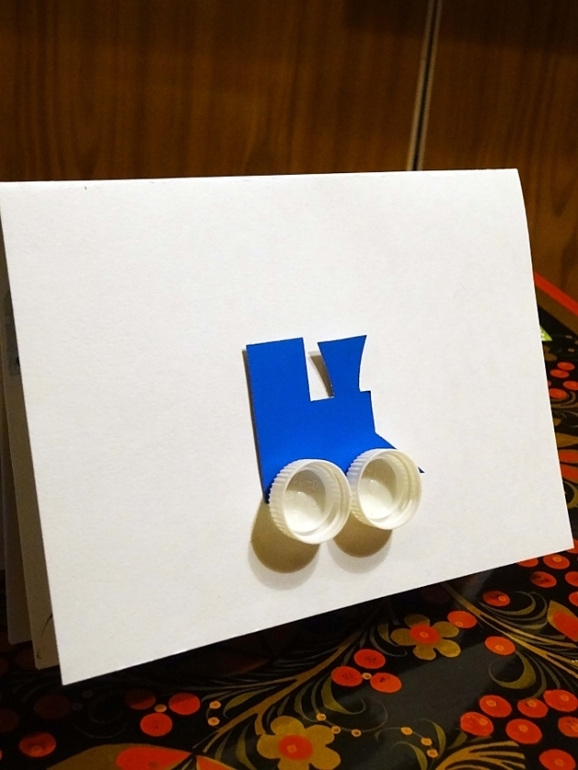 Книжка на конкурс (Паравозия) История про СинийПаравозик.