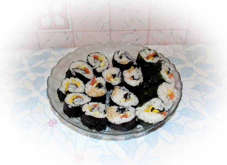 Мои первые роллы