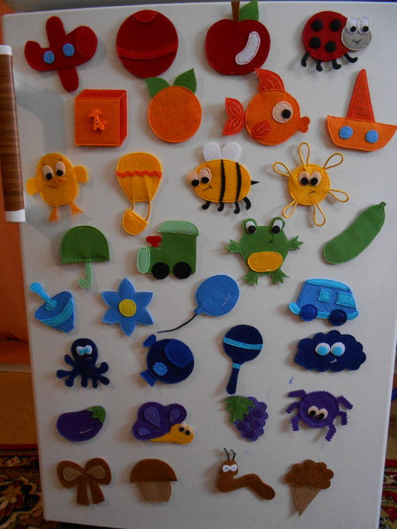 Развивающая книжка "Веселая радуга"