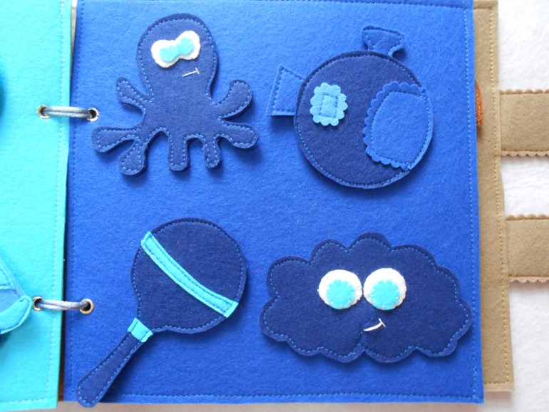 Развивающая книжка "Веселая радуга"