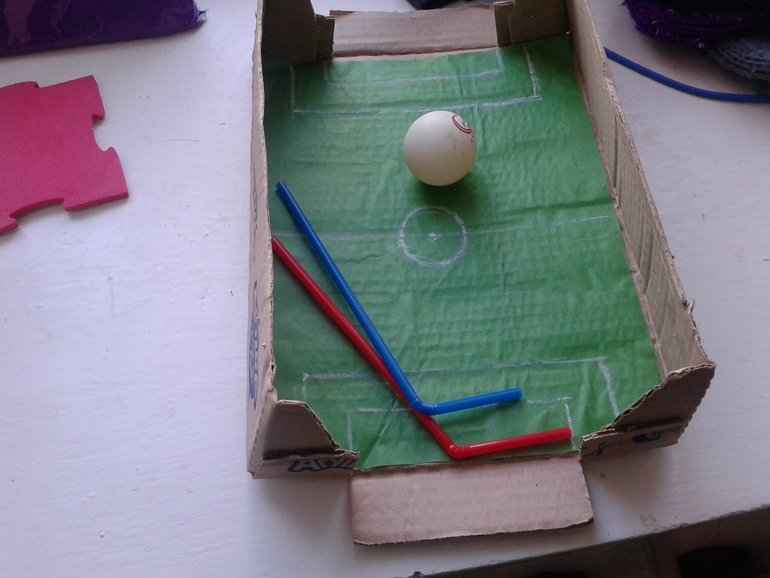 Оле-оле-оле-оле! Настольный футбол