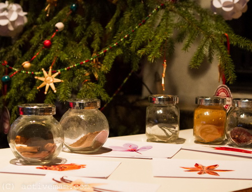 Игры с ароматами и специями, лото запахов и Шичида