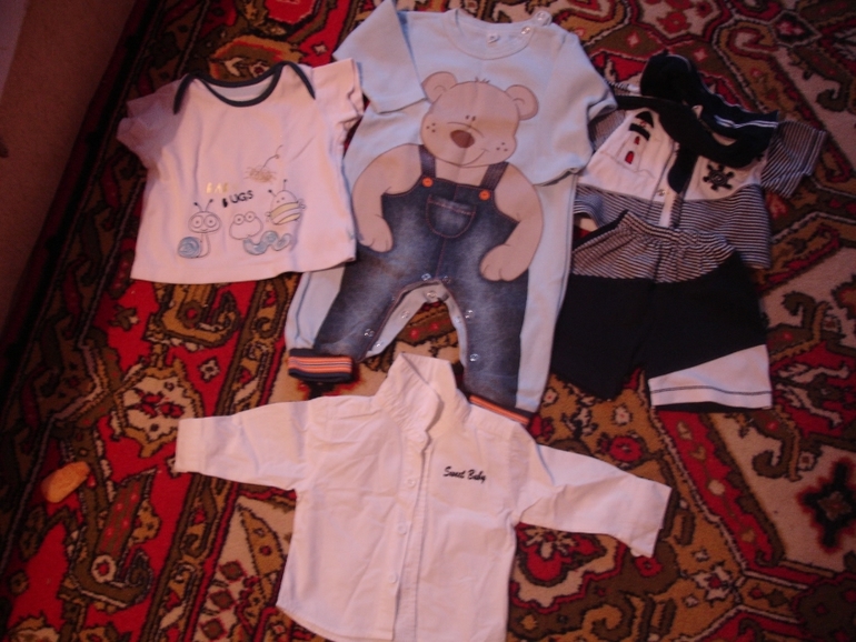 пакет вещей на мальчика. МО.Почта