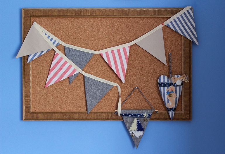 Мои набора для декора интерьера в морсом стиле.