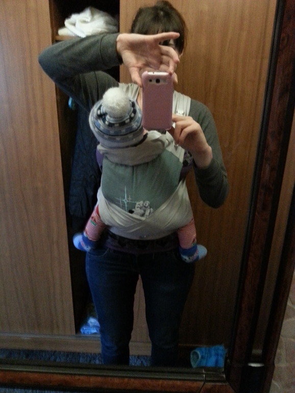 Бесит слинг и вечно уползающая намотка!