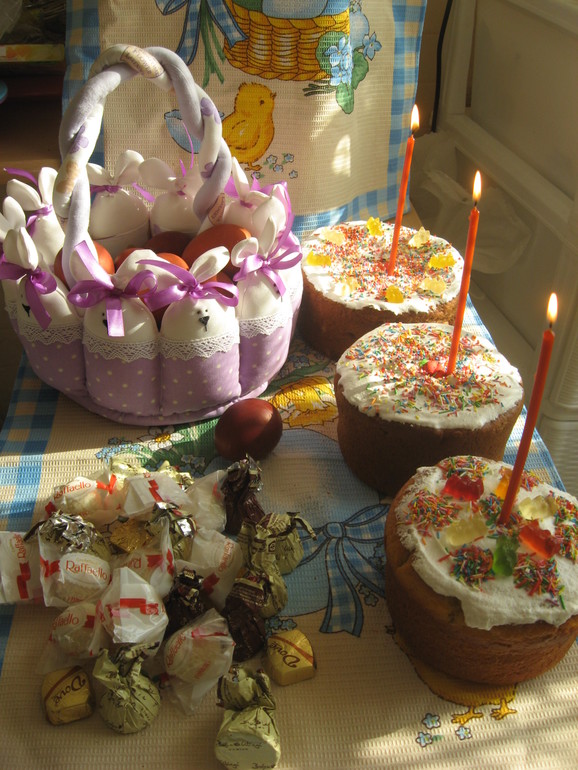 Куличи необыкновенно-вкусные ко дню Светлой Пасхи