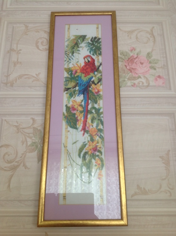 По хвастаюсь мамиными работами)))!