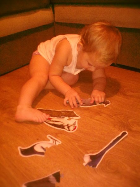 Пазлы в 2 года -какие?