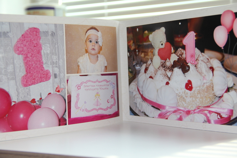 Детская фотокнига для Миланы