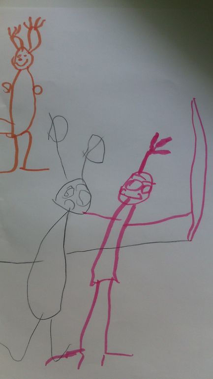 Наше несерьёзное и лёгкое чтение в начале лета.(возраст 3,8)