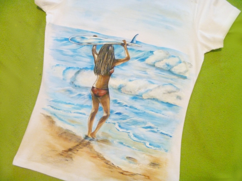 Лето, море...белый песок