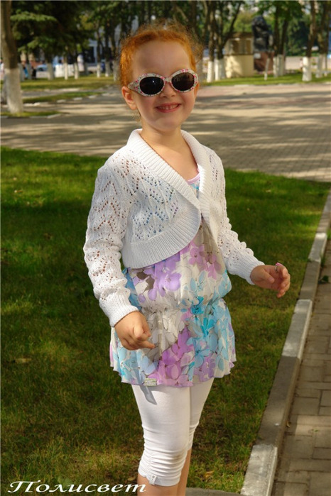 Помогите найти описание болеро для девочки