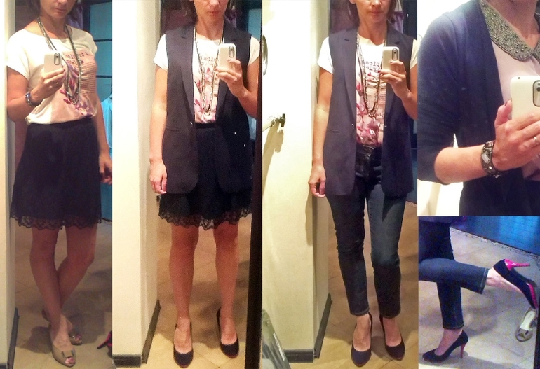 Кружевная юбка.